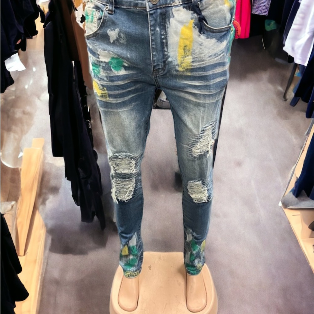 Rebel skinny fit jeans